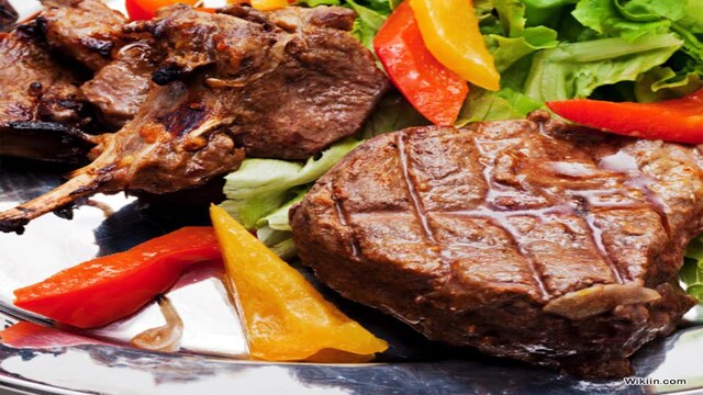 طبق سكالوب لحم