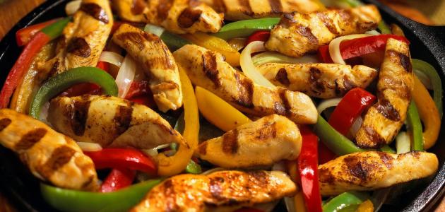 طبق فاهيتا دجاج