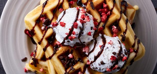 وافل بالايس كريم