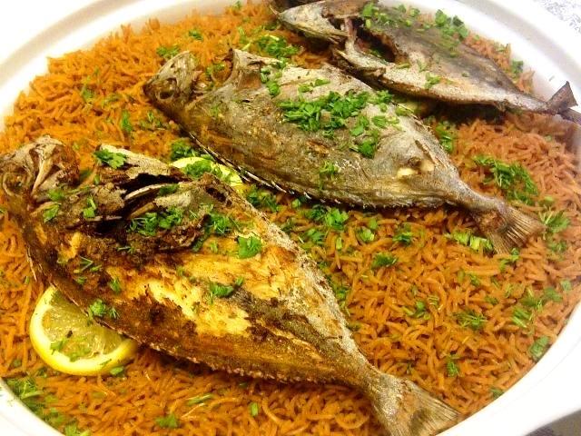 سمك زبيدي مشوي