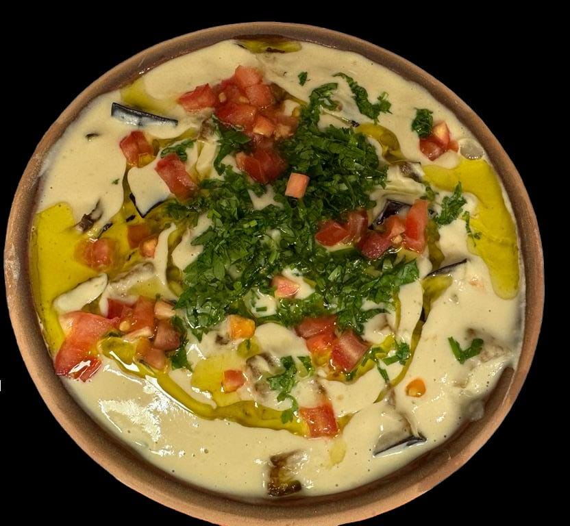 فتة باذنجان 