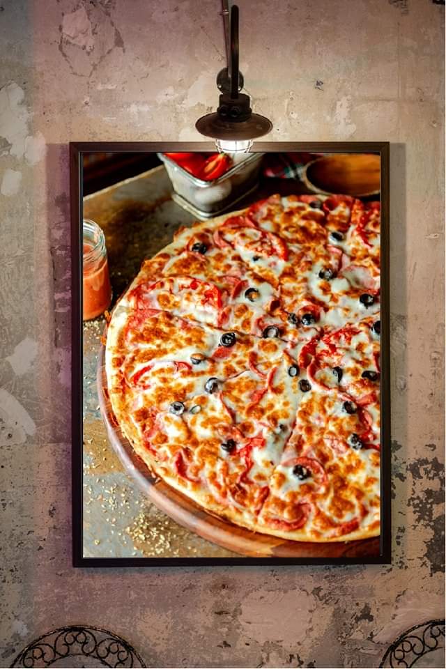 بيتزا كبير ( لحم - دجاج - خضار - مشكل )