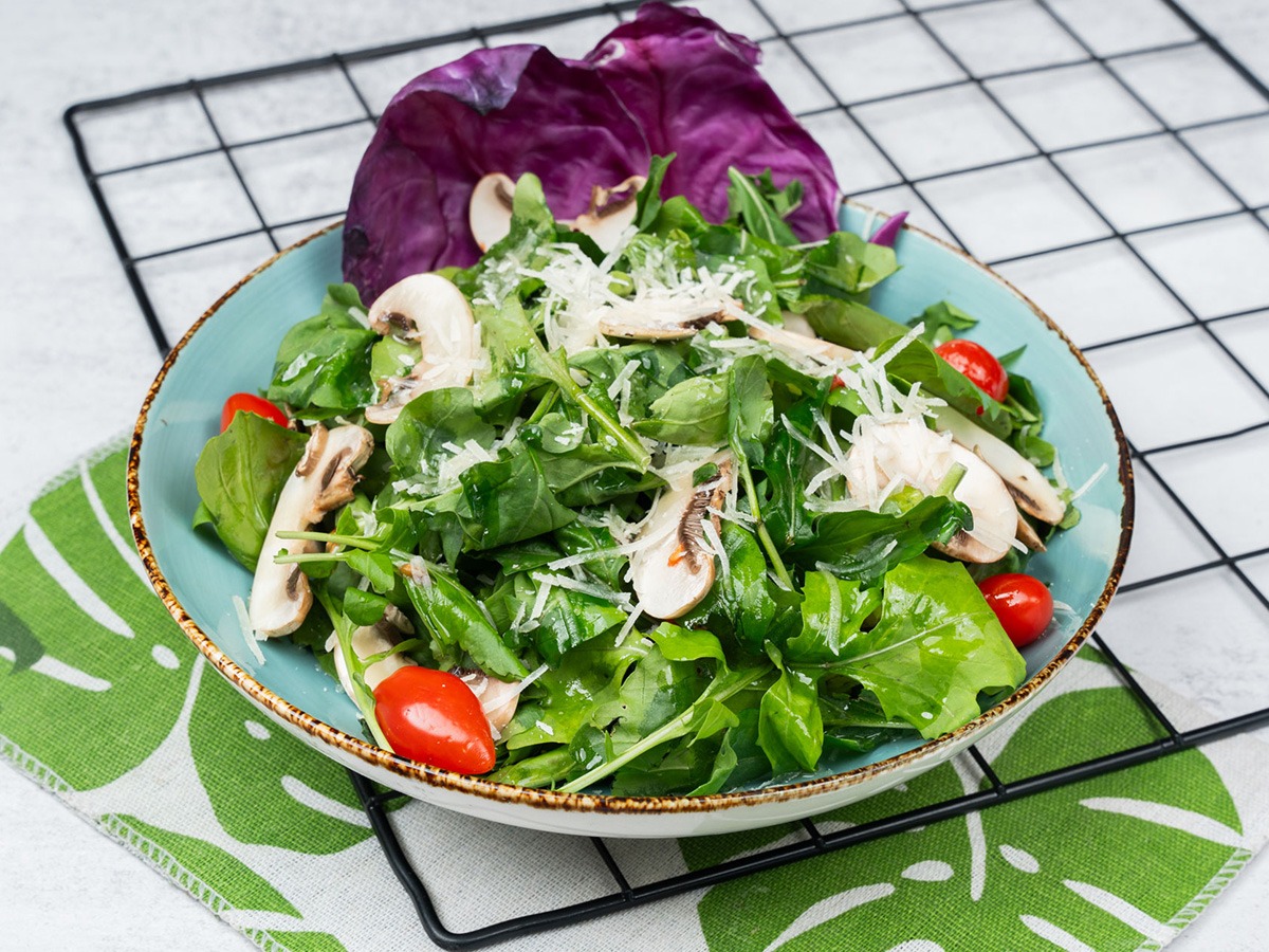 روكا بلسميك مع الفطر