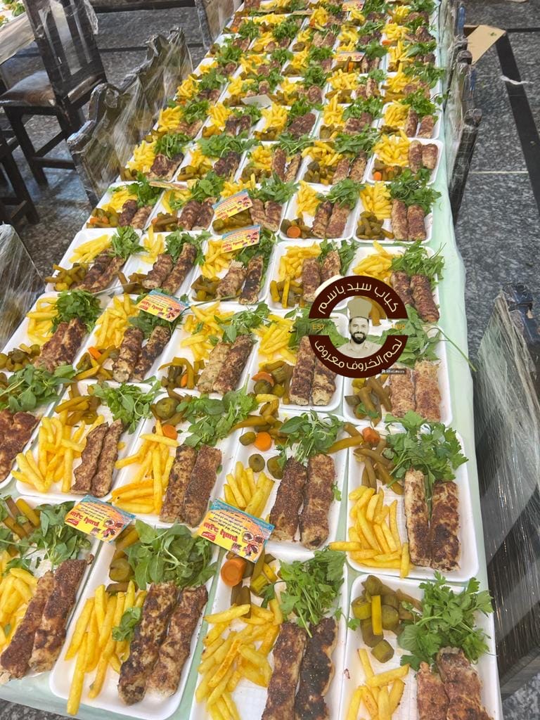 وجبة كباب دجاج