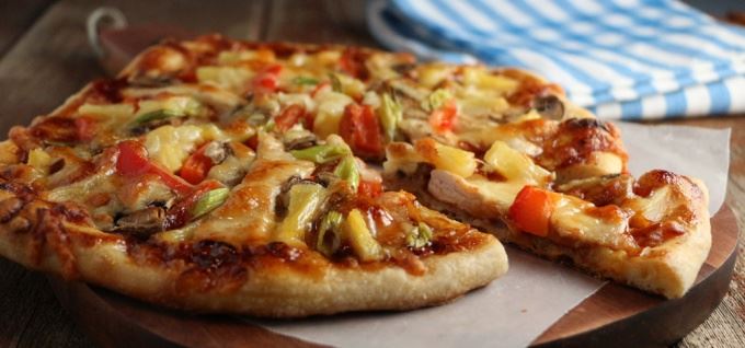 بيتزا شاورما دجاج